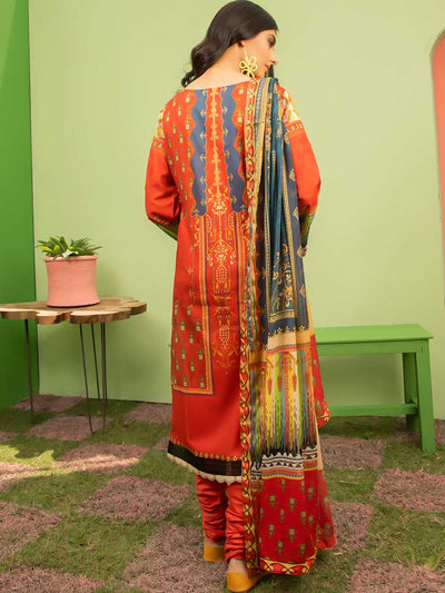 Luxury Digital Printed Lawn With Tissue Silk Duppata GSR2103A1