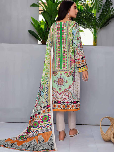 Luxury Digital Printed Lawn With Digital Printed Swiss Voile Duppata SOH2103A4