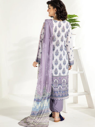 Luxury Digital Printed Lawn With Digital Printed Check Lawn Duppata GJP2104A7