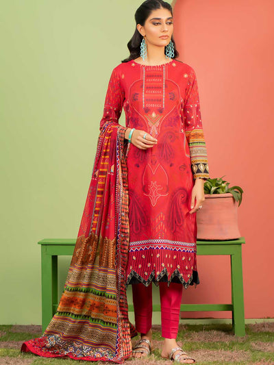Luxury Digital Printed Lawn With Tissue Silk Duppata GSR2103A10