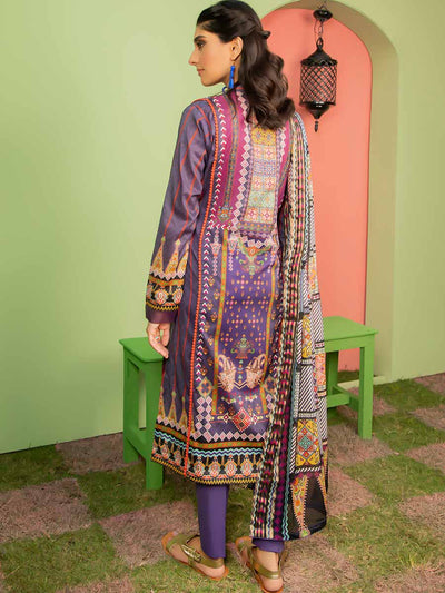 Luxury Digital Printed Lawn With Tissue Silk Duppata GSR2103A12