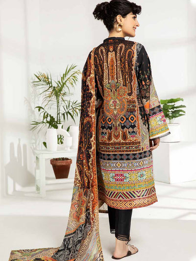 Luxury Digital Printed Lawn With Digital Printed Organza Duppata GJRR2102A10