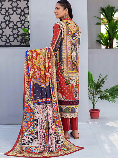 Luxury Digital Printed Lawn With Digital Printed Swiss Voile Duppata SOH2103A12