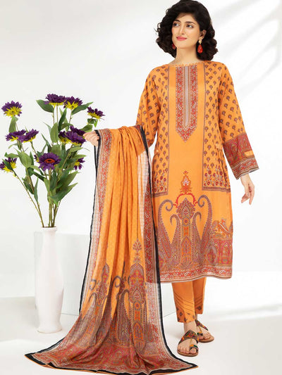Luxury Digital Printed Lawn With Digital Printed Check Lawn Duppata GJP2104A2
