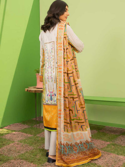 Luxury Digital Printed Lawn With Tissue Silk Duppata GSR2103A4