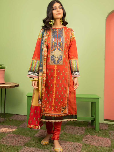Luxury Digital Printed Lawn With Tissue Silk Duppata GSR2103A1